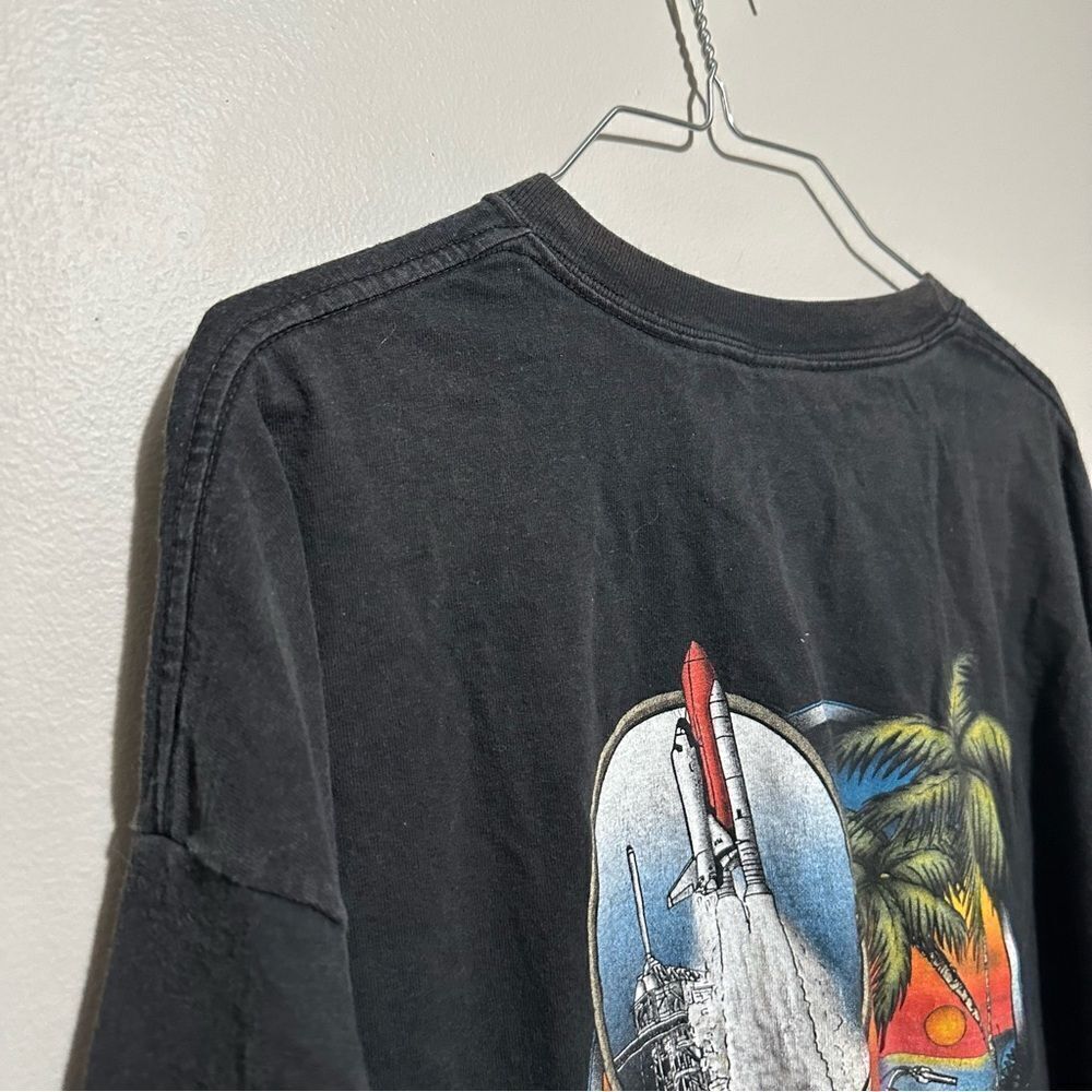 Vintage Harley Davidson LS‎ Shirt Cocoa Beach Men 2XL Made In USA Flames - Picture 5 of 6